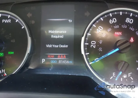 2020 Toyota Rav4 Hybrid Xle z USA, uszkodzony, nr VIN 2T3RWRFV5LW081459